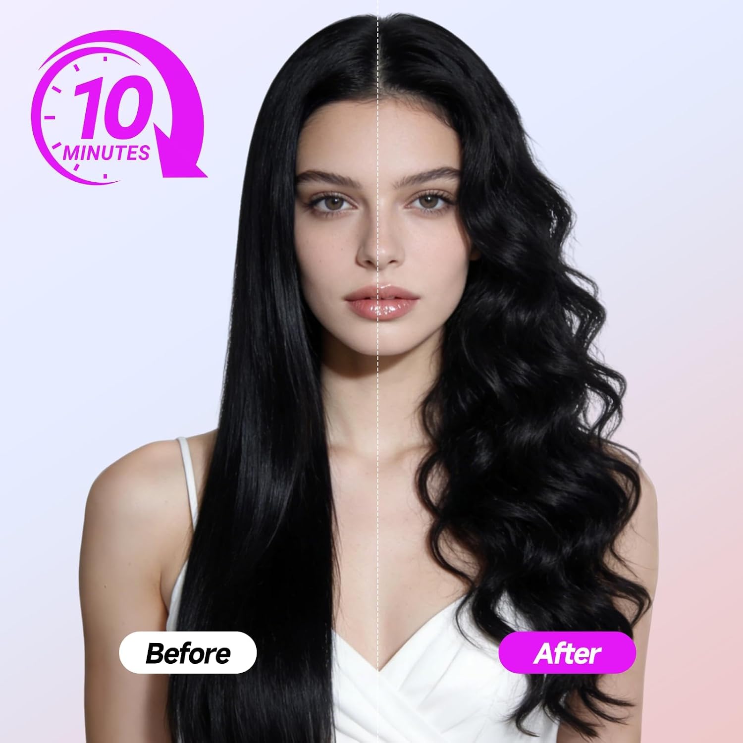 Automatic Rotating Ceramic Hair Curler for Easy, Long-Lasting Curls