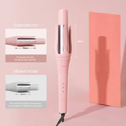 Automatic Rotating Ceramic Hair Curler for Easy, Long-Lasting Curls