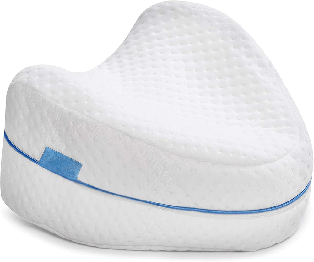 Memory Foam Knee Pillow for Side Sleepers – Ergonomic Leg Support Cushion for Hip, Back & Knee Pain Relief