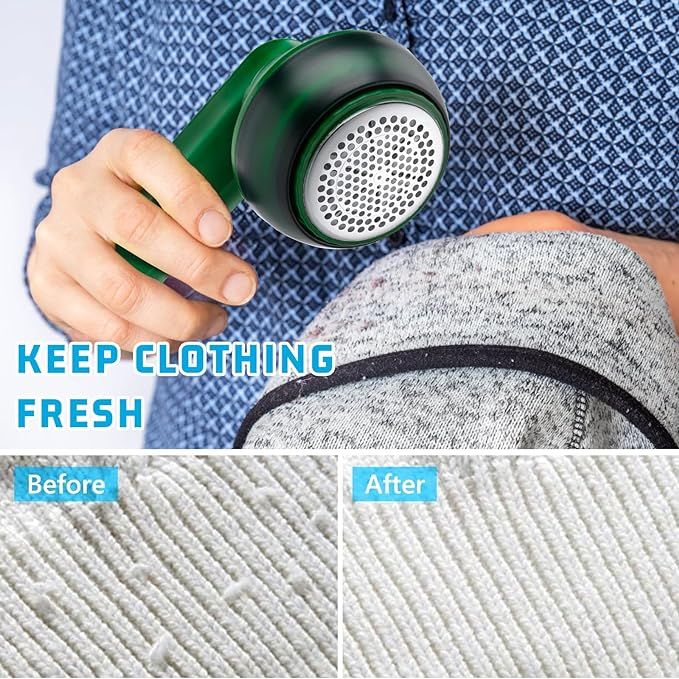 Electric Lint Remover & Fabric Shaver – USB Rechargeable