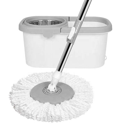 Microfiber Mop &amp; Bucket Set for Easy Floor Cleaning