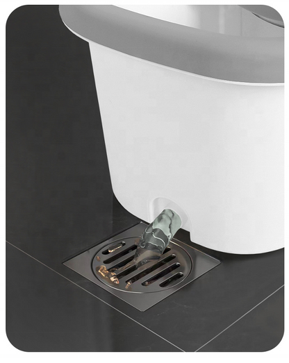 Microfiber Mop &amp; Bucket Set for Easy Floor Cleaning