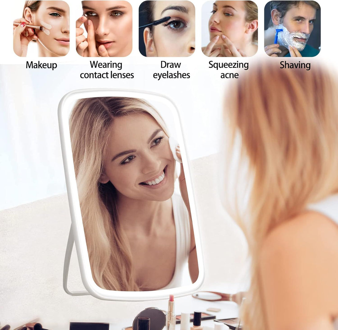 rechargeable LED makeup mirror