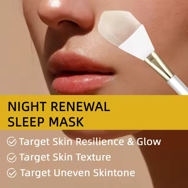 Turmeric Overnight Wrapping Peel Off Mask-Uneven Skin with Hydrolyzed Collagen, 75ml