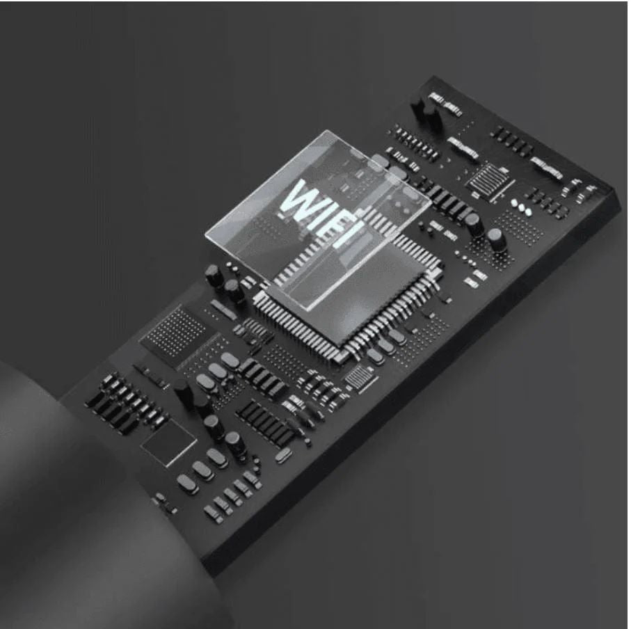 Electronic circuit board with &