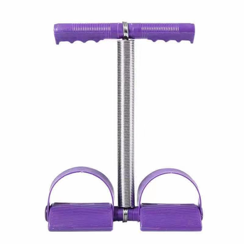 Double Spring Tummy Trimmer &amp; Leg Exerciser with Foot Pedals